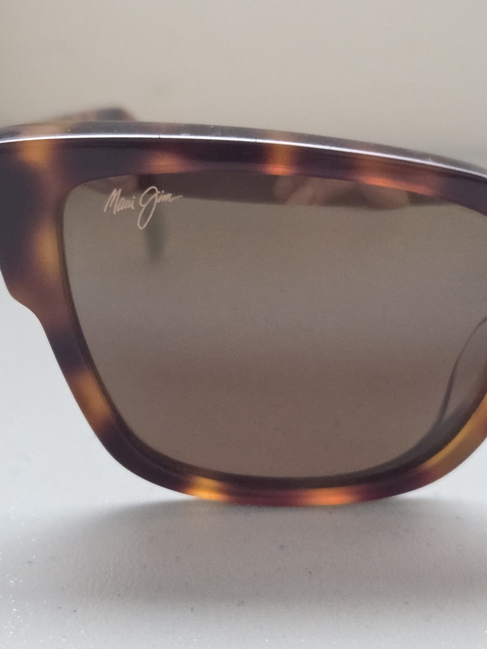 Maui Jim Tortoise Frame Sunglasses with Brown Lenses